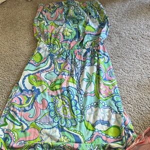 Colorful Paisley Print Dress